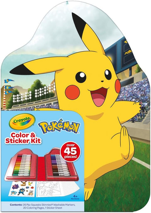 Crayola Pokémon Color & Sticker Kit