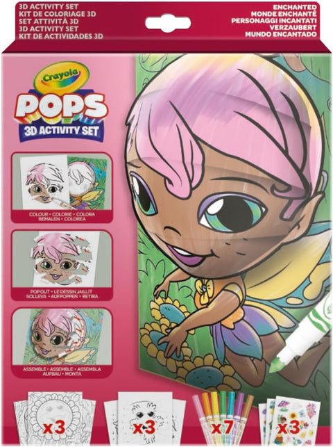 Crayola POPS Enchanted 3D Activity Set