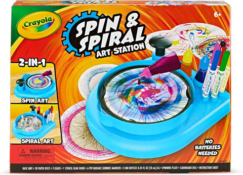 Crayola Spin & Spiral Art Station