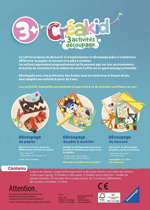 Créakid Mini Découpage, 3+