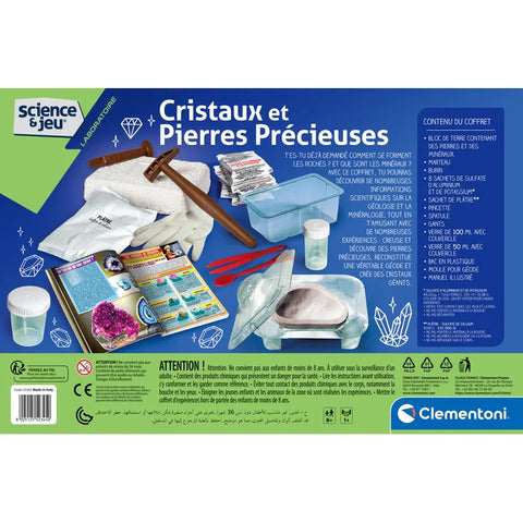 Science & Jeu Cristaux et Pierres Précieuses