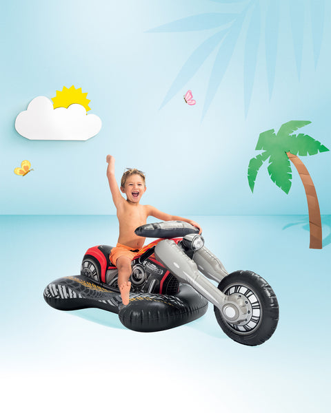 Cruiser Motorbike Ride-On Inflatable Pool Float 180x94x71cm