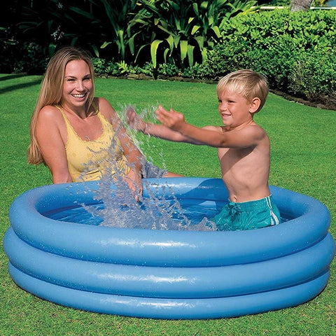 Crystal Blue Inflatable Pool 114x25cm