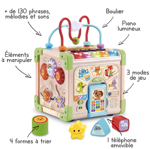 Cube Nature Interactif Multi-Activités