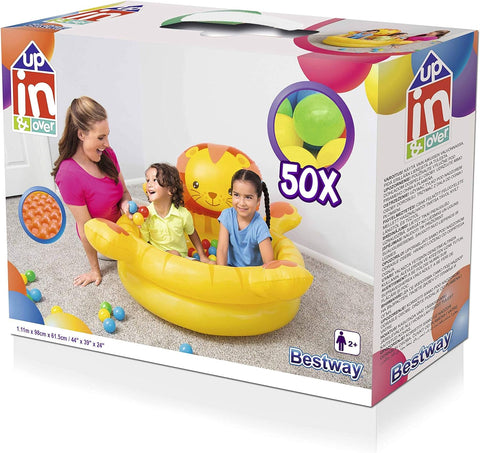 Cuddly Cub™ Ball Pit With 50 Play Balls 111x98x62cm