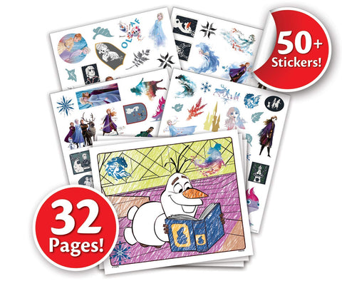 Crayola Disney Frozen 2 Color & Sticker Book