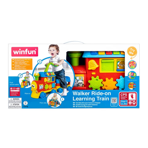 Winfun Walker Ride-on Learning Train (B)