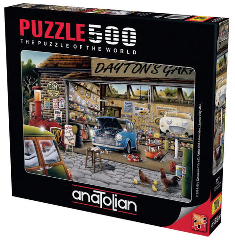 Anatolian Puzzle Dayton's Garage 500 Pieces