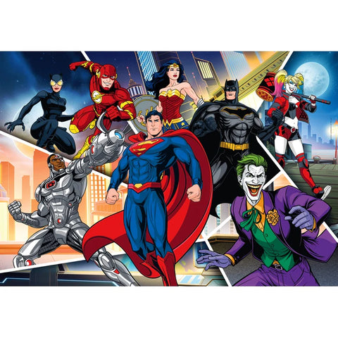 DC Comics Justice League Puzzle, 104 Pieces