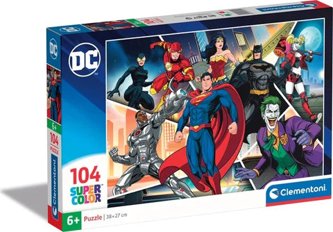 DC Comics Justice League Puzzle, 104 Pieces