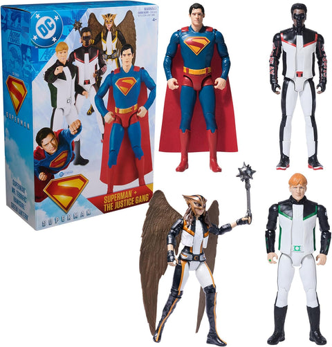 DC Comics Superman & The Justice Gang 12-inch Action Figure 4-Pack
