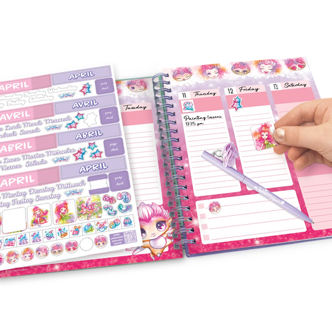 Nebulous Stars Daily Planner - Cristalia & Agatha