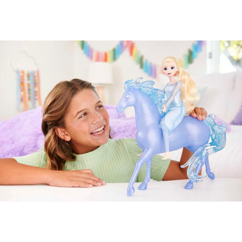 Disney Frozen Elsa Fashion Doll And Horse-Shaped Water Nokk Figure Inspired By Disney's Frozen 2