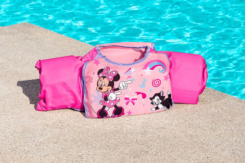 Disney Junior® Minnie Mouse Swim Training Vest With Armbands