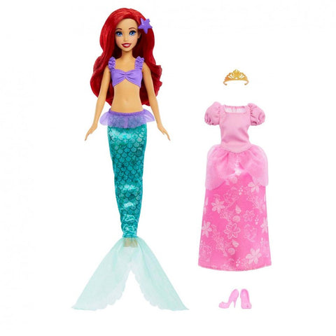 Disney Princess Ariel 2-in-1 Mermaid To Princess Doll