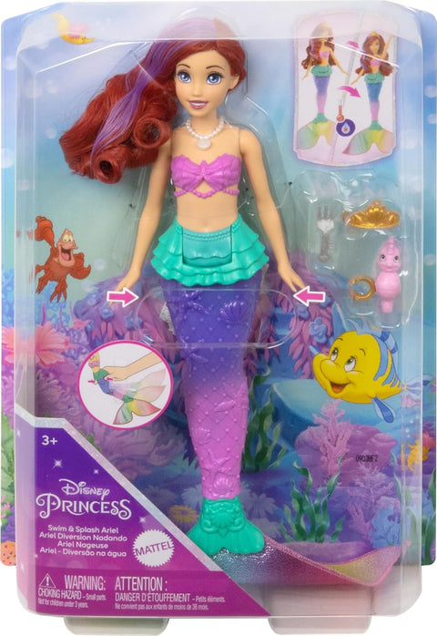 Disney Princess Ariel Swimming Mermaid Doll