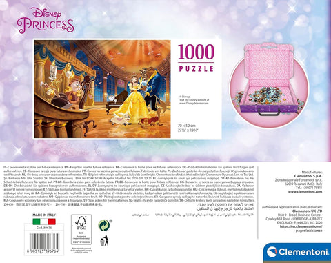 Disney Princess Briefcase Puzzle, 1000 Pieces