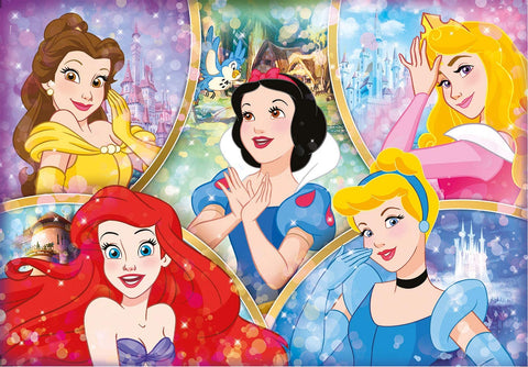 Disney Princess Supercolor Maxi Puzzle, 180 Pieces