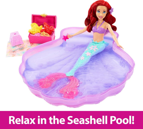 Disney Princess The Little Mermaid Ariel Doll & Pool Set With Moldable Sand