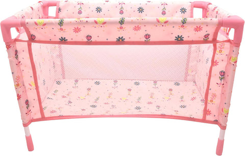 Dolls World Baby Doll Travel Cot