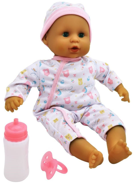 Dolls World Baby Joy Pink 38cm