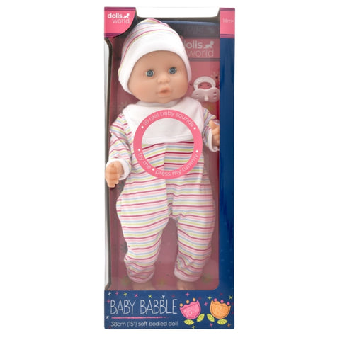 Dolls World Bubble Baby Doll 38cm