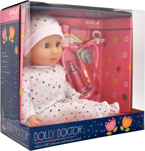 Dolls World Dolly Doctor 46cm