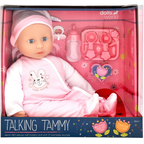 Dolls World Talking Tammy 46cm