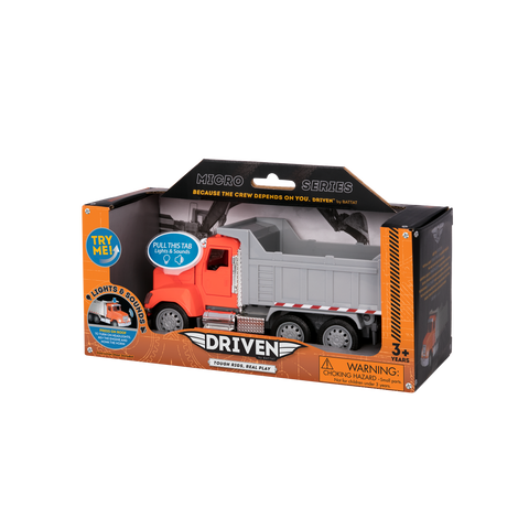 Driven Micro Dump Truck 18cm