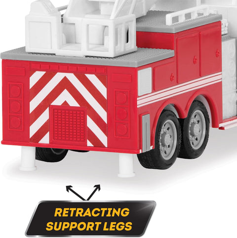 Driven Micro Fire Truck 19cm