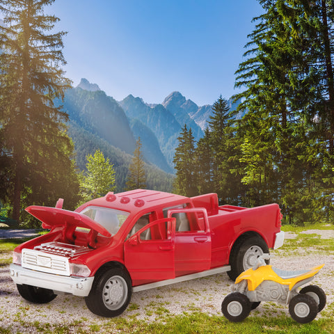 Driven Micro Pick-Up Truck 16cm