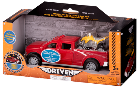 Driven Micro Pick-Up Truck 16cm