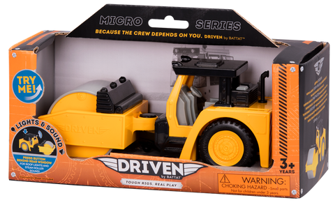 Driven Micro Steam Roller 18cm