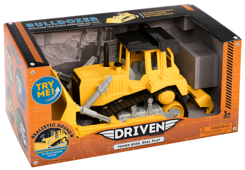 Driven Yellow Midrange Bulldozer 37cm WH1241Z