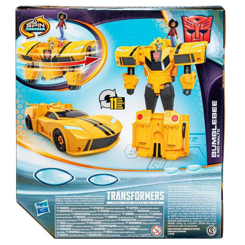 EarthSpark Spin Changer Bumblebee With Mo Malto
Figure