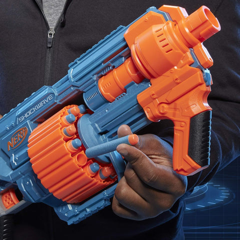 Elite 2.0 Shockwave RD-15 Blaster, 30 Nerf Darts