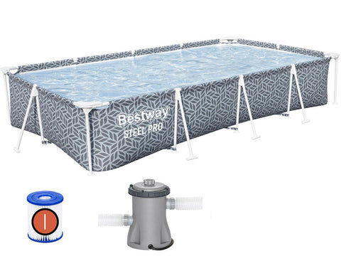 Bestway Steel Pro Above Ground Pool Set 366x201x66cm