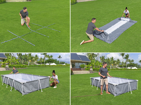 Bestway Steel Pro Above Ground Pool Set 366x201x66cm