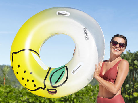 Bestway Fresh Squeezed Lemon Swim Tube 114cm