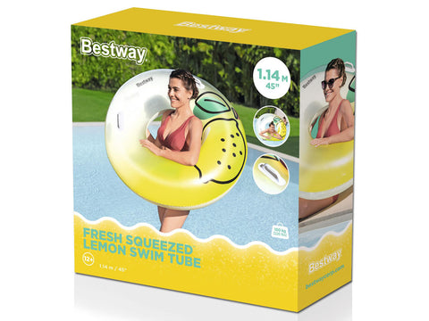 Bestway Fresh Squeezed Lemon Swim Tube 114cm