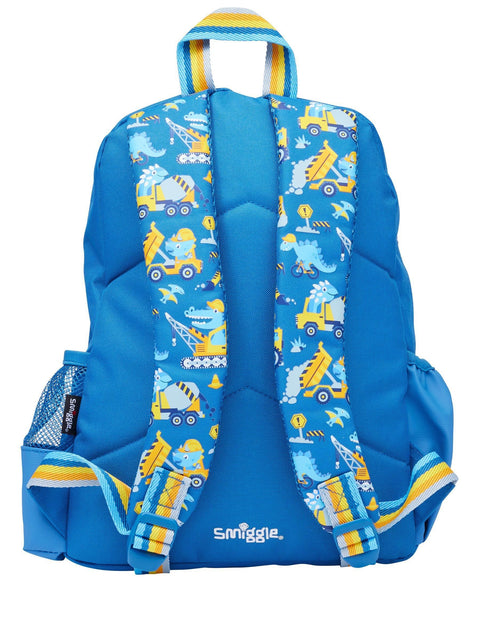 Smiggle Blue Big Dreams Junior Character Backpack 36cm