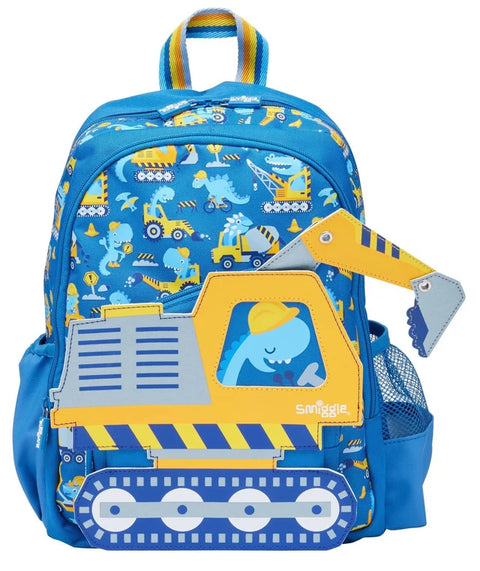 Smiggle Blue Big Dreams Junior Character Backpack 36cm School Set