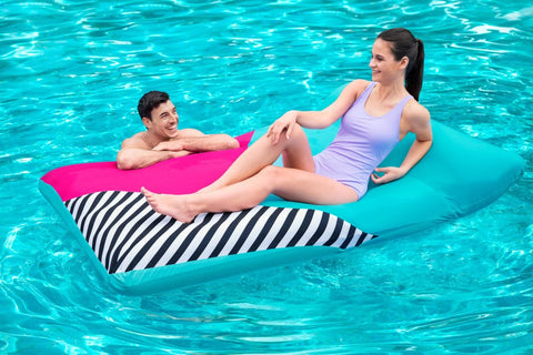 Extrava Fabric-Covered Pool Float 200x129cm