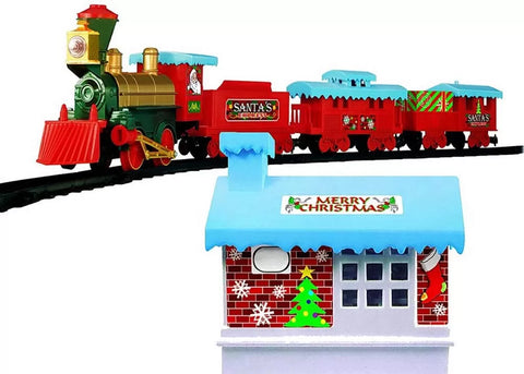 Eztec Christmas Train 53 Pieces