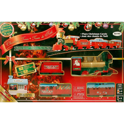 Eztec Christmas Train 53 Pieces