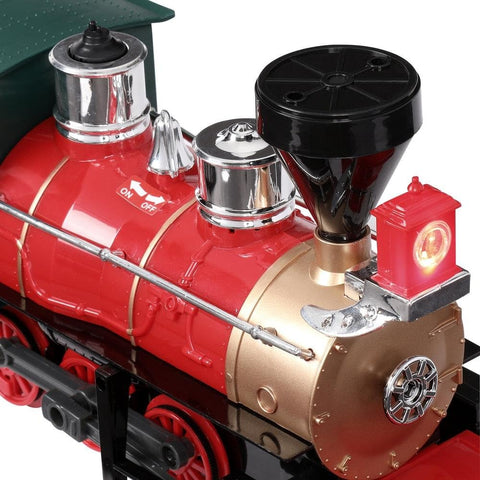 Eztec North Pole Express Light up Christmas Train 33 Pieces