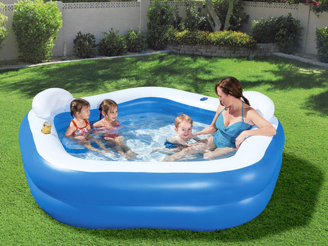 Family Inflatable Fun Pool 213x206x69cm