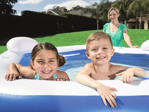 Family Inflatable Fun Pool 213x206x69cm