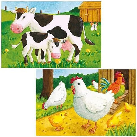 Farm Cubes Puzzle, 6 pieces