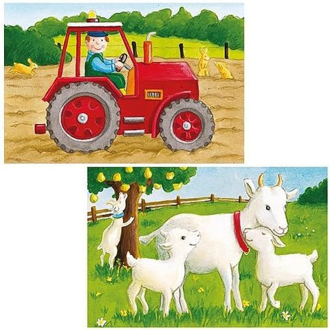 Farm Cubes Puzzle, 6 pieces